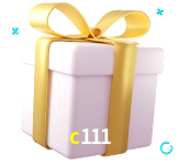 Receba seus bônus de boas-vindas no c111